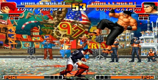 街机厅最具影响力的游戏,《拳皇97》绝对有着竞争力!