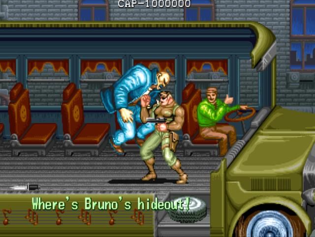 街机惩罚者:游戏中玩家没注意到的细节,女忍者趴下时就很离谱!