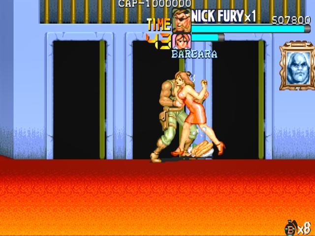 街机惩罚者:游戏中玩家没注意到的细节,女忍者趴下时就很离谱!