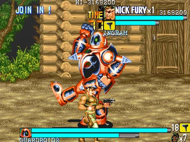 街机惩罚者:游戏中的所有boss,第二关的机器人是玩家印象最深的