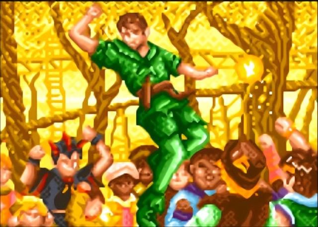 街机铁钩船长:这个游戏当年称呼为小飞侠,那么你最喜欢玩谁?