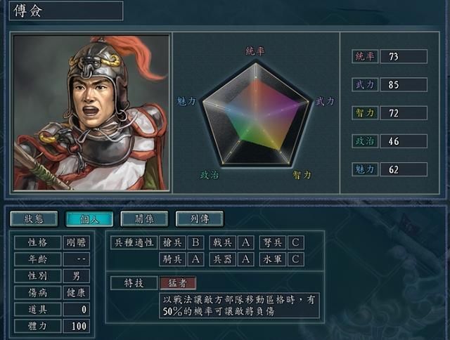 被低估的战场精英-《三国志11》六位无S级适应性却表现卓越的武将