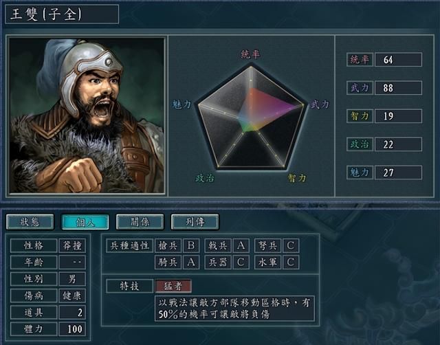 被低估的战场精英-《三国志11》六位无S级适应性却表现卓越的武将