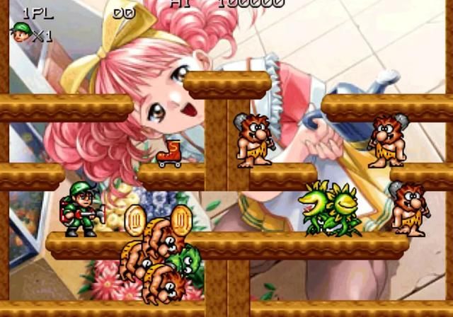 那些类似《雪人兄弟》的街机游戏,会玩的玩很久,不会玩的几分钟