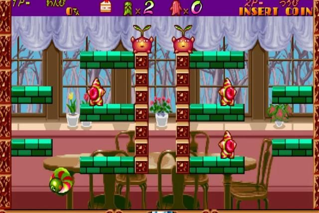 那些类似《雪人兄弟》的街机游戏,会玩的玩很久,不会玩的几分钟