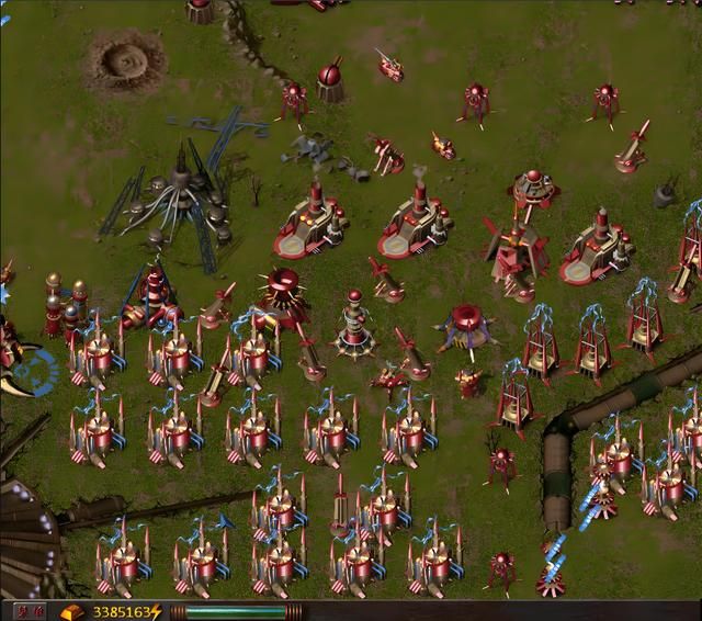 铁甲风暴:虽说是模仿红警的国产RTS,可组合机甲的玩法也太顶了