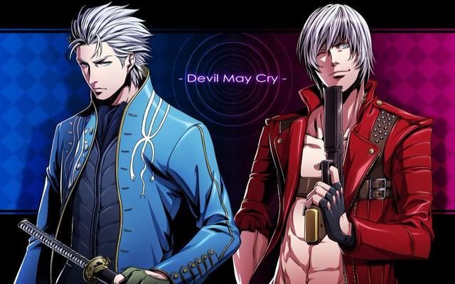 鬼泣中的但丁,这应该是游戏史上最成功的角色之一!