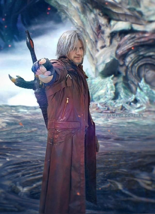 鬼泣中的但丁,这应该是游戏史上最成功的角色之一!