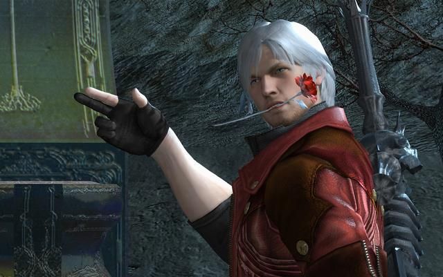 鬼泣中的但丁,这应该是游戏史上最成功的角色之一!