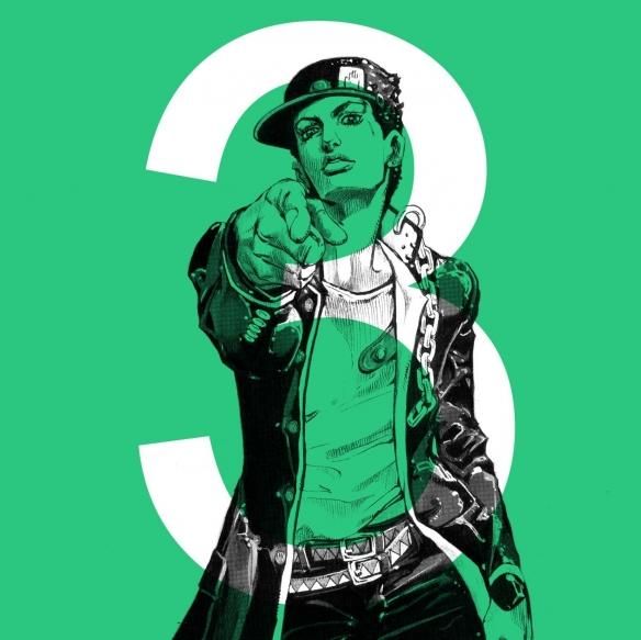 37年第9段传奇黄金精神的传承 JOJO饭制全部主角海报