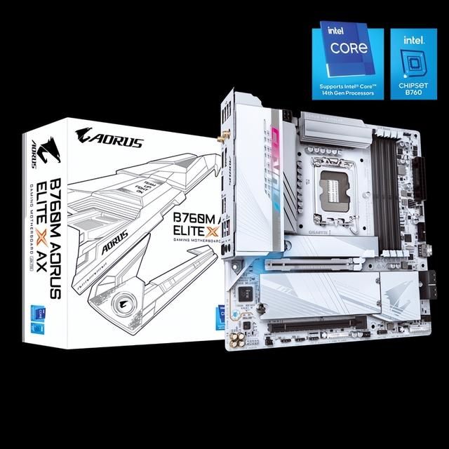 618优选技嘉B760M冰雕X，纯白海景房装机小钢炮