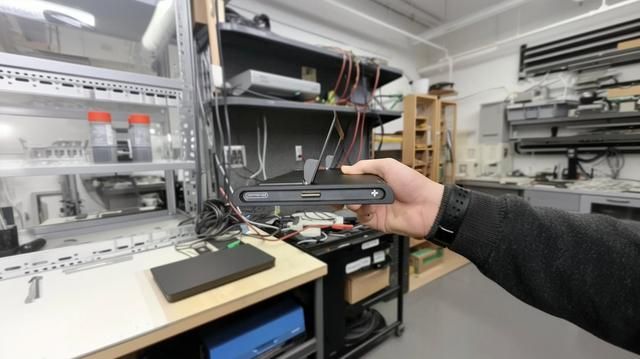 Switch 2的Joy-Con手柄照片泄露:主体黑色配橙色腕带