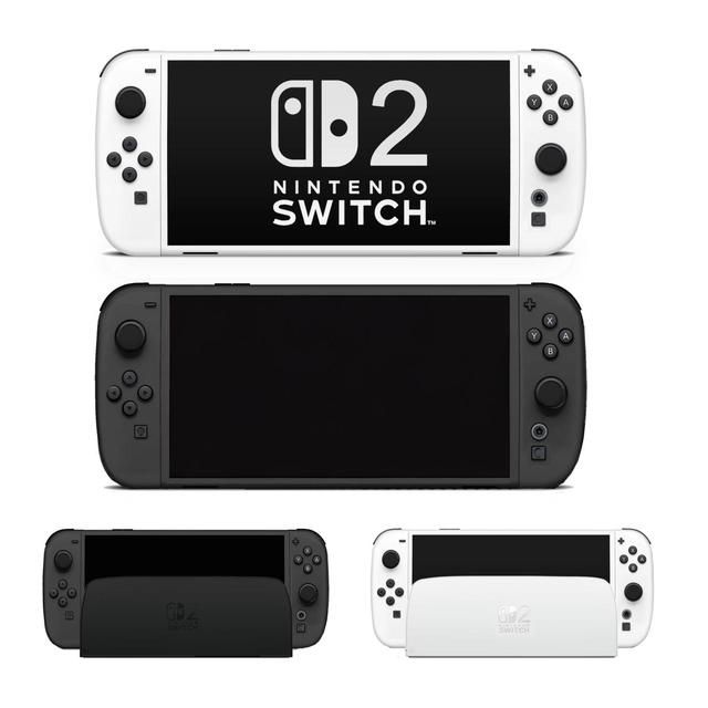 Switch 2的Joy-Con手柄照片泄露:主体黑色配橙色腕带