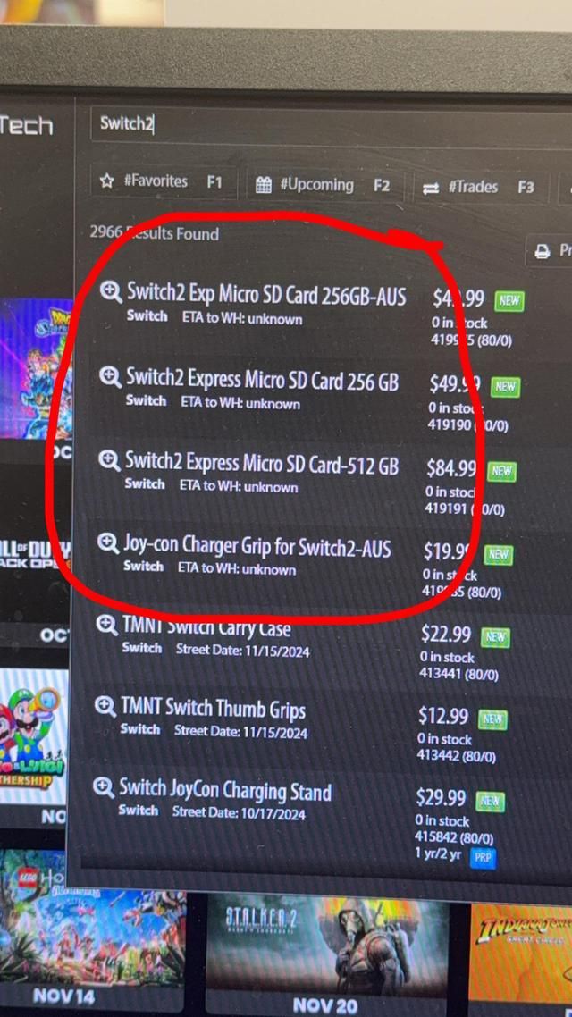 Switch2或支持MicroSD express