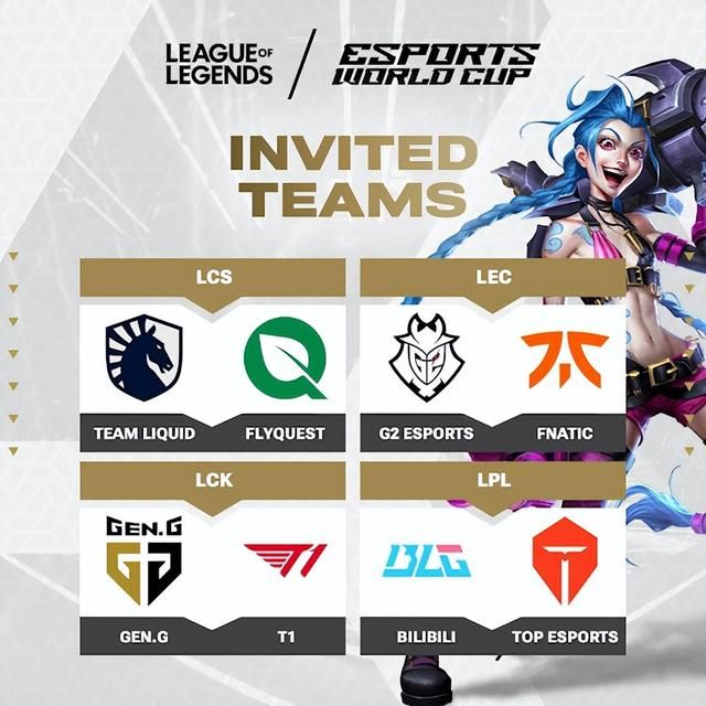 TES和BLG参加沙特电竞杯