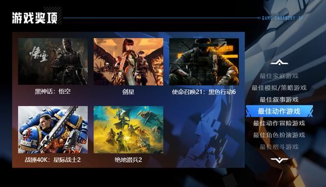 TGA2024提名公布 《黑神话：悟空》获年度游戏在内的四项提名