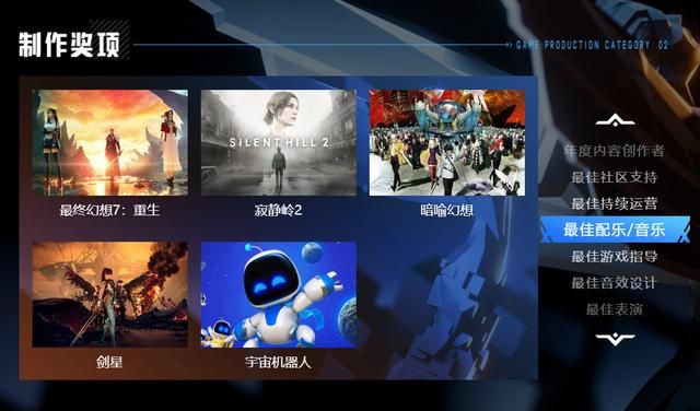 TGA2024提名公布 《黑神话：悟空》获年度游戏在内的四项提名