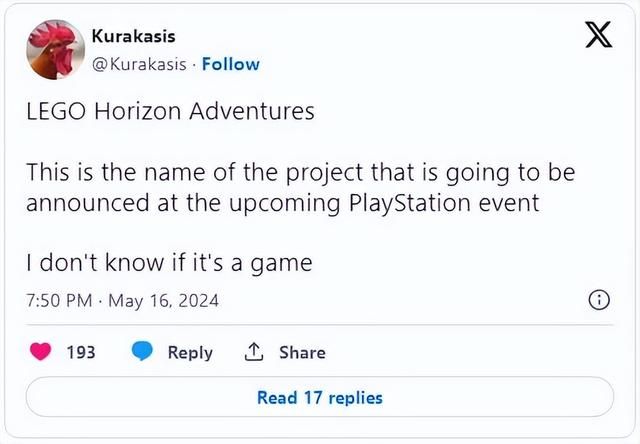 《乐高地平线探险》爆料：乐高版《西之绝境》要来了