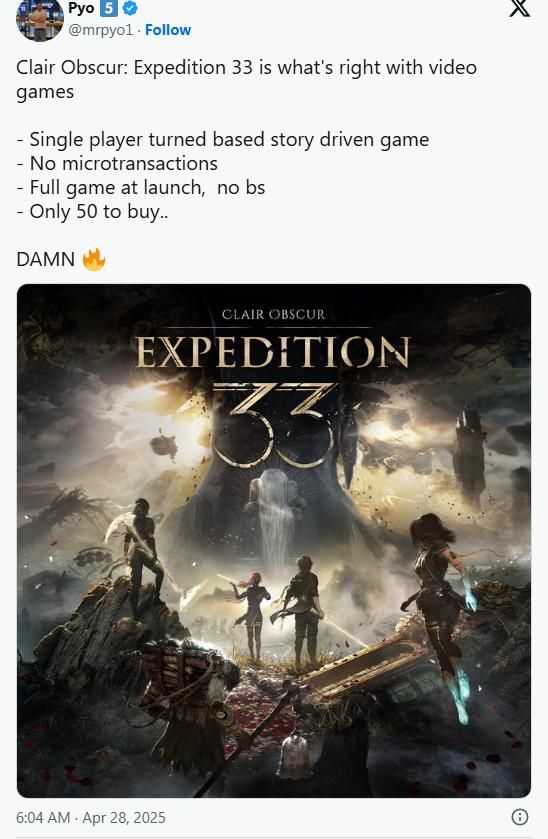 《光与影》官方：难以置信!3天百万销量!破12万人在线