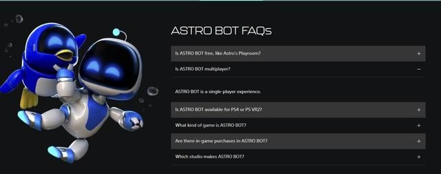 《宇宙机器人》规模是《宇航员的娱乐室》的四倍 没有微交易