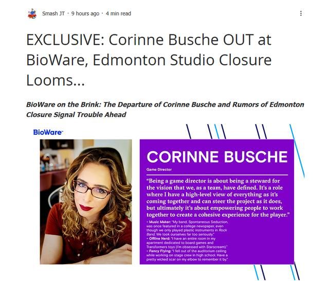 《影障守护者》离职总监称Ta接受了一个无法拒绝的邀约