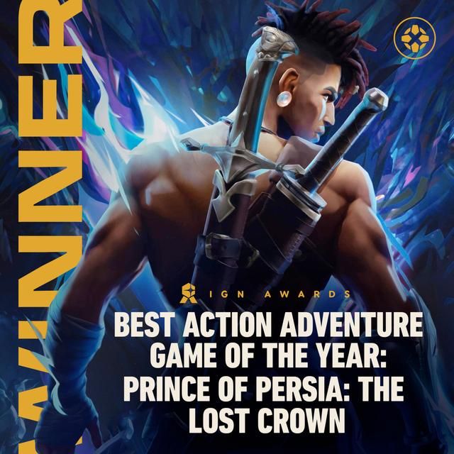 《波斯王子：失落的王冠》获IGN最佳动作冒险游戏