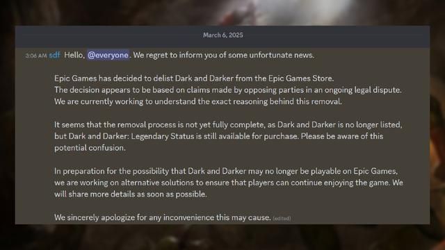 《越来越黑暗》Epic版再次遭下架 游戏法律纠纷仍在持续发酵