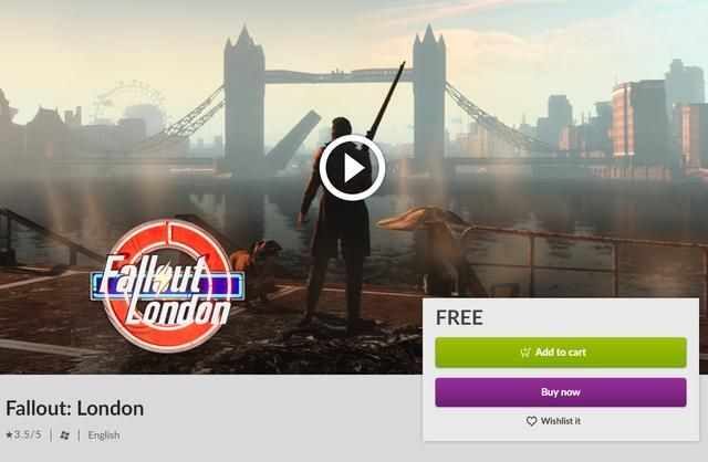 《辐射4》大型Mod《辐射：伦敦》现已在GOG免费推出