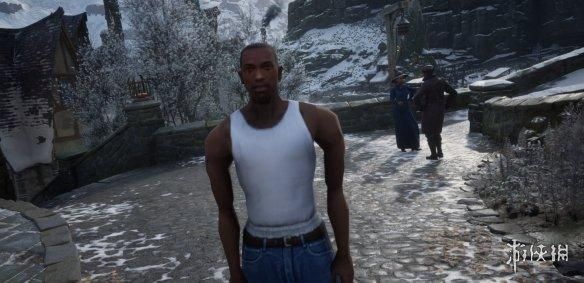 《霍格沃茨之遗》恶搞MOD将主角换为《GTA》男主CJ