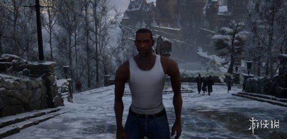 《霍格沃茨之遗》恶搞MOD将主角换为《GTA》男主CJ