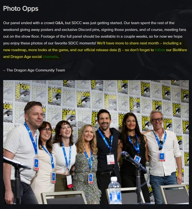 《龙腾世纪：影障守护者》发售日将于下个月公开