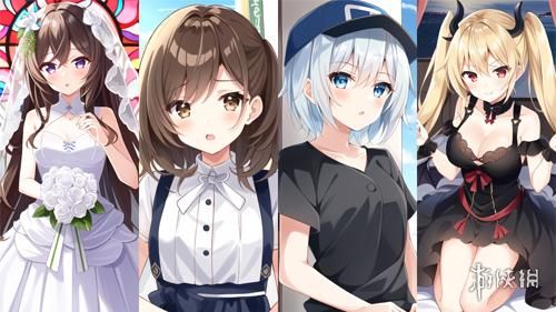 与AI生成的少女或者火车头恋爱！《AInder》上架Steam