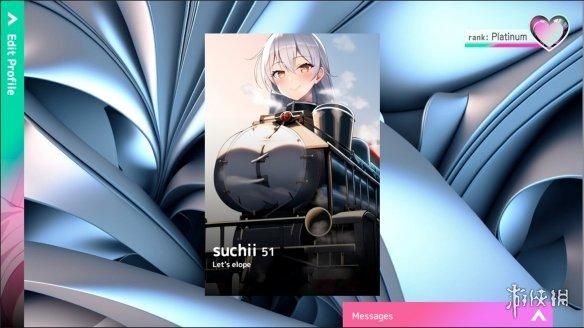 与AI生成的少女或者火车头恋爱！《AInder》上架Steam