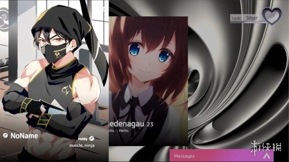 与AI生成的少女或者火车头恋爱！《AInder》上架Steam