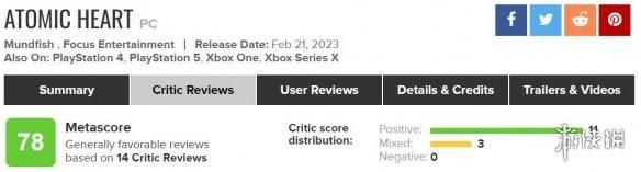 原子之心M站媒体评分出炉！原子之心好玩吗游戏评价如何？