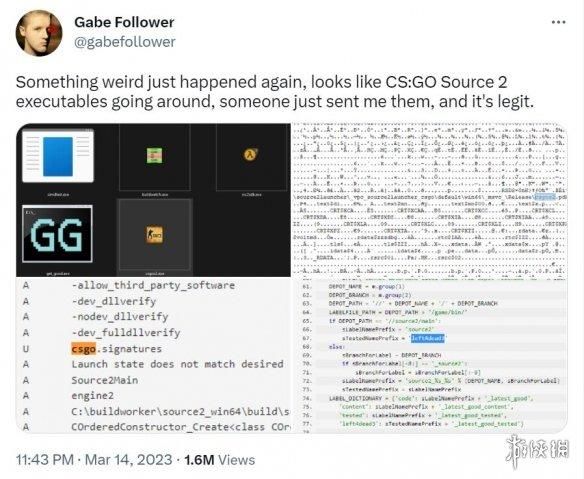 后天起源2！&#34;cs2.exe&#34;相关信息已在Steam后台曝光！