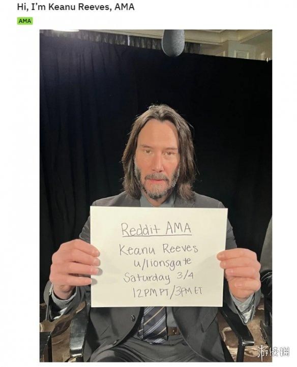 基努·里维斯称他很喜欢扮演《2077》里的强尼·银手