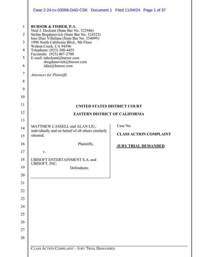 实际上是租游戏？育碧因关闭《飙酷车神》服务器遭诉讼