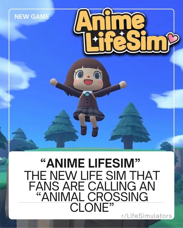 山寨动森《Anime Life Sim》登陆PS商店！