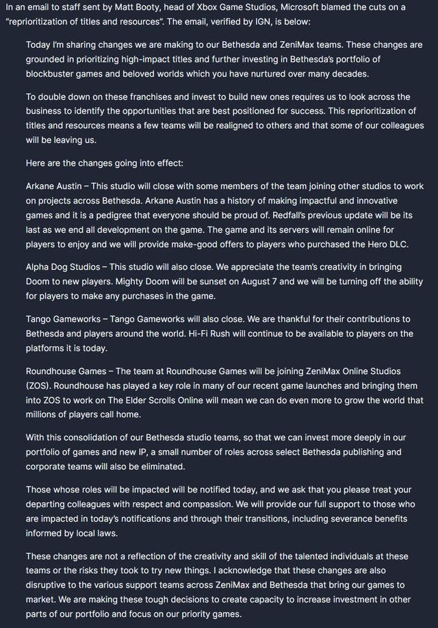 微软关闭4家B社工作室 包括《完美音浪》开发商