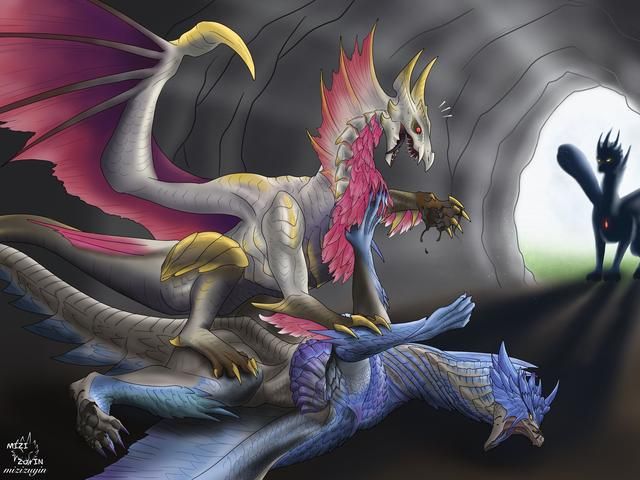 怪猎荒野发售一周多，二创涩图最多的怎么是坐骑鹭鹰龙？