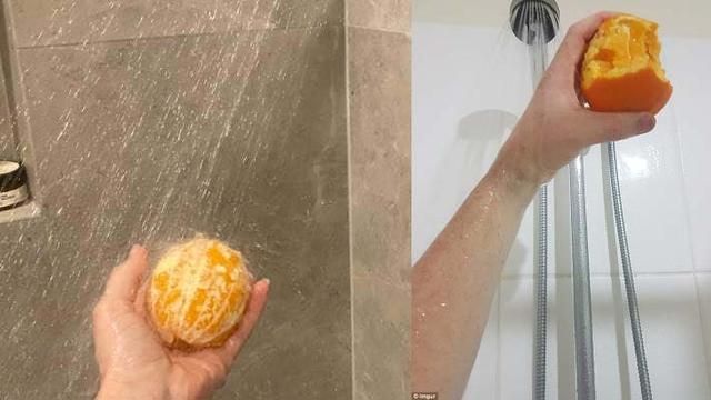 每个生活不如意的中年社畜,都该试试在洗澡时吃橙子