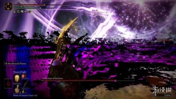 玩家开光追打《老头环》BOSS直接花屏 画面如同矿卡