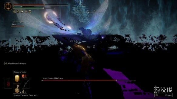 玩家开光追打《老头环》BOSS直接花屏 画面如同矿卡