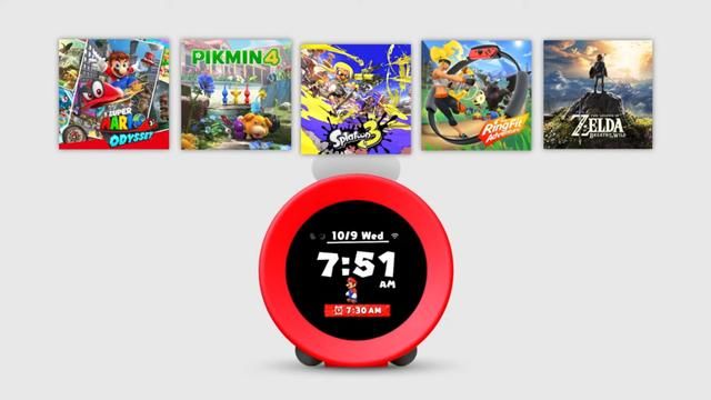 豪华护航阵容! 任天堂闹钟 Alarmo 正式推出