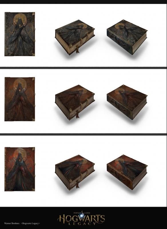 豪华版皮肤作者 国人画师《霍格沃茨之遗》概念画展示