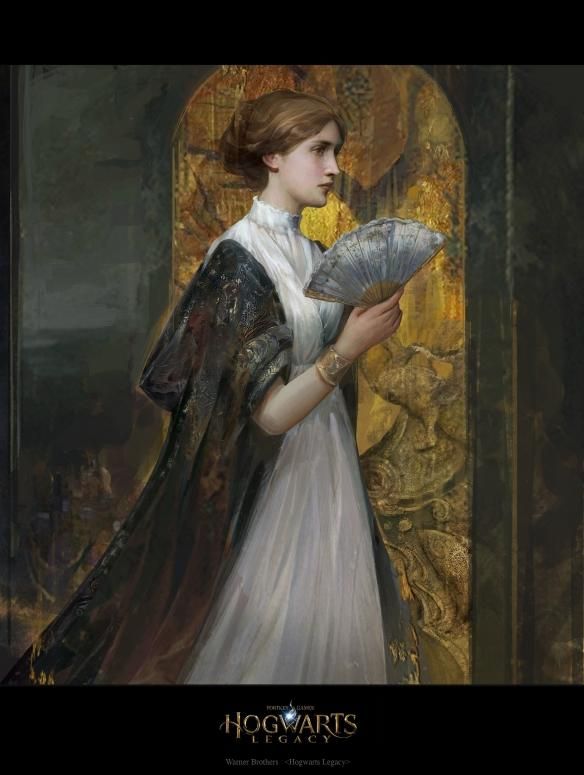 豪华版皮肤作者 国人画师《霍格沃茨之遗》概念画展示