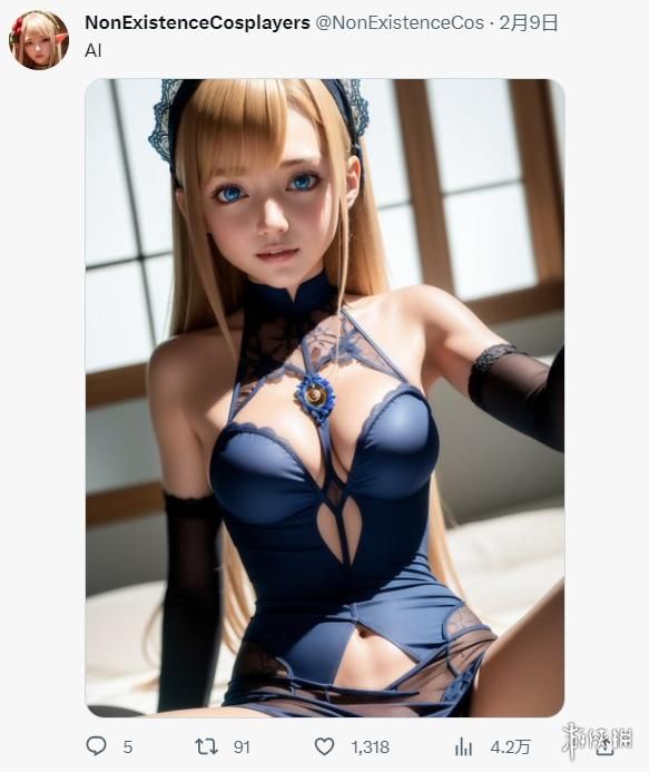 赛博青楼要开张了?AI已经开始和擦边Coser抢生意了