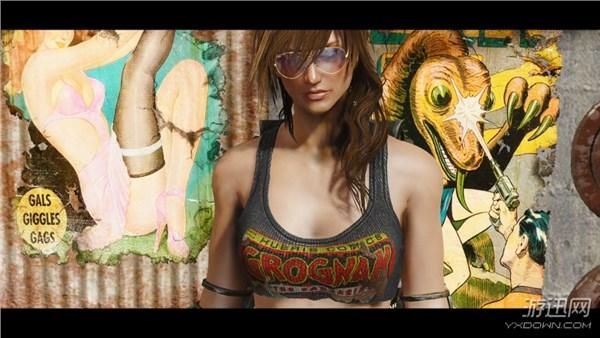 《辐射4》被Mod大神打造成换装秀 奶挺姐变身时尚女王