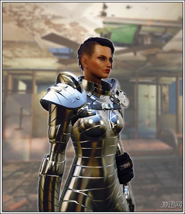 《辐射4》被Mod大神打造成换装秀 奶挺姐变身时尚女王